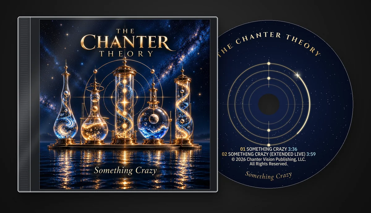 Something Crazy CD in its jewel case, with the printed disc