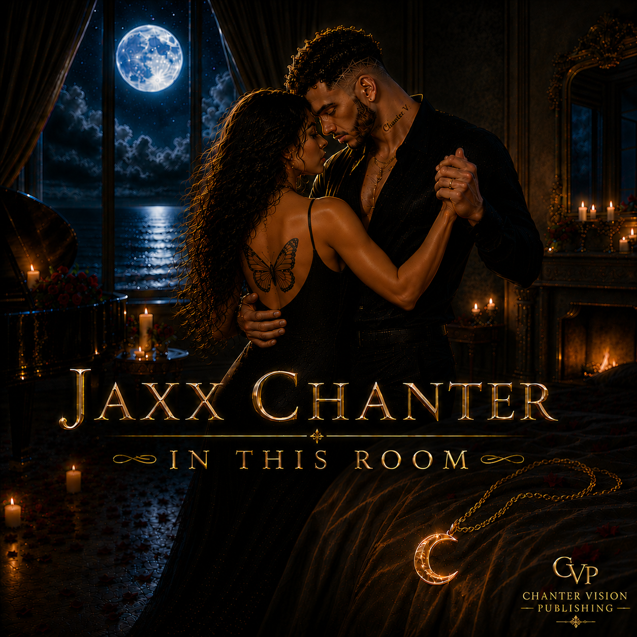 Official cinematic card artwork for In This Room by Jaxx Chanter